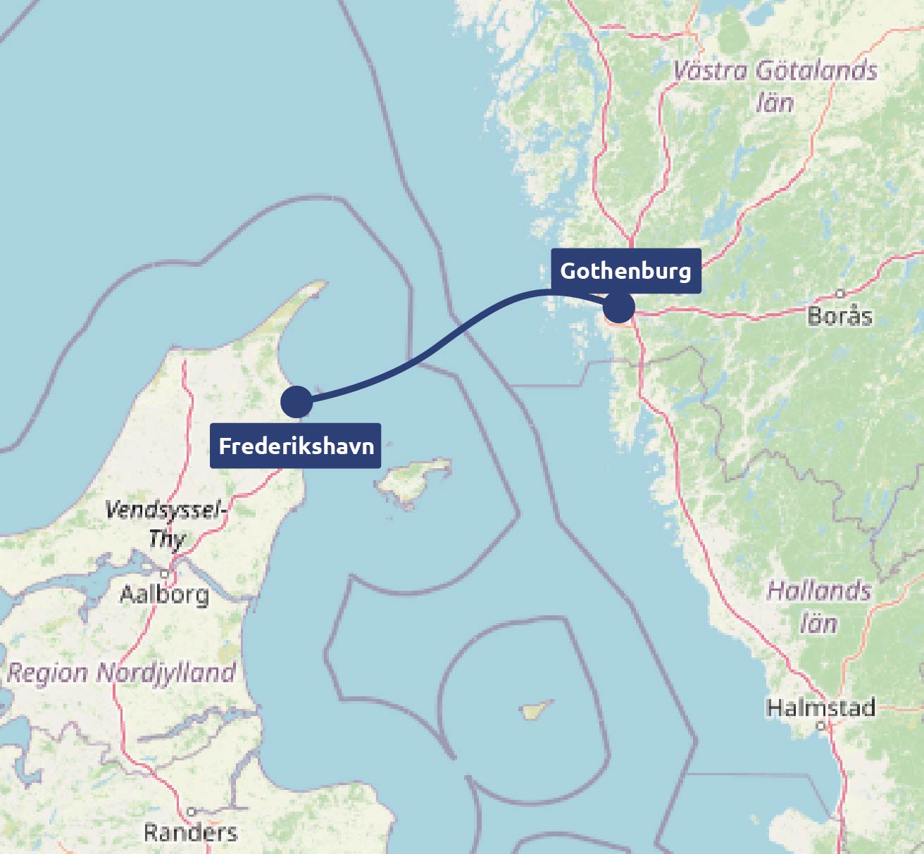 StenaLine - Frederikshavn - Gothenburg