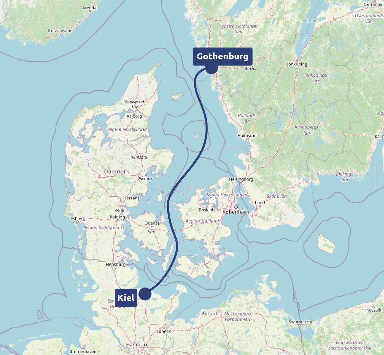 StenaLine - Gothenburg - Kiel