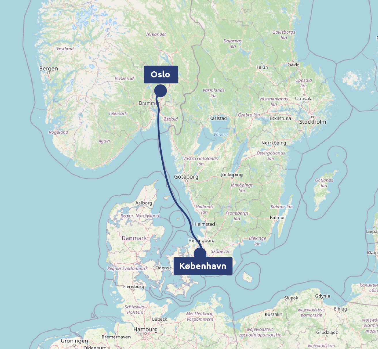 DFDS - København-Oslo